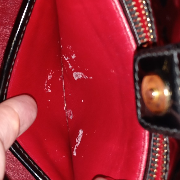 🖤VTG/RARE Prada🖤 - Limited Edition "Impreinte" Art Deco Spazzolato Large Tote - Picture 13 of 15